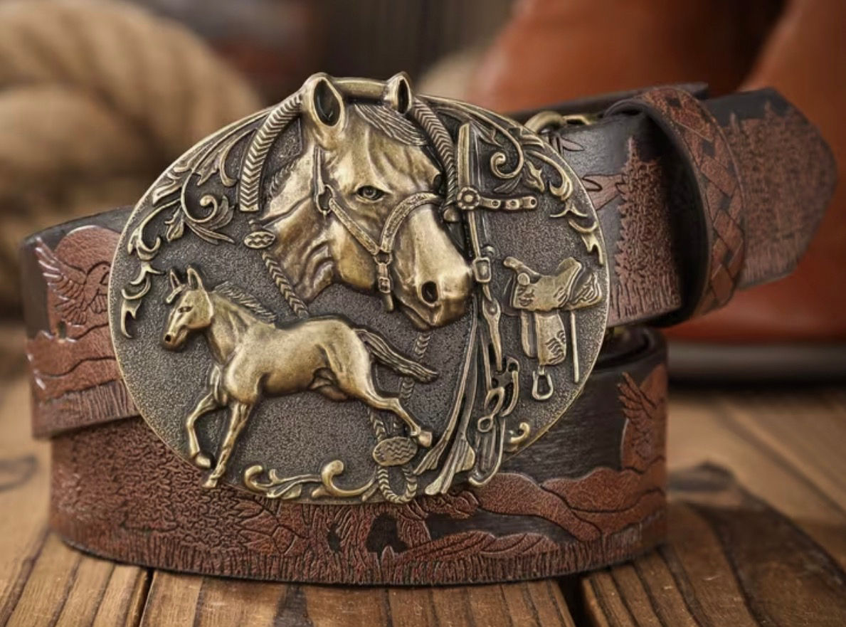 Equestrian Heritage Belt Buckle
