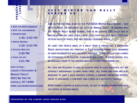 Out With a Bang Rally 3/11/17