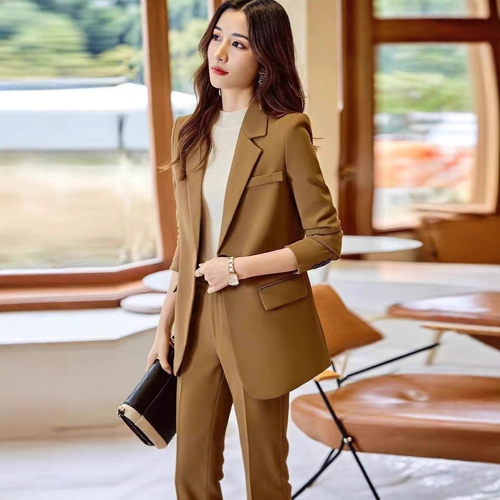 Thumbnail: Elegant Korean Two-Piece Set