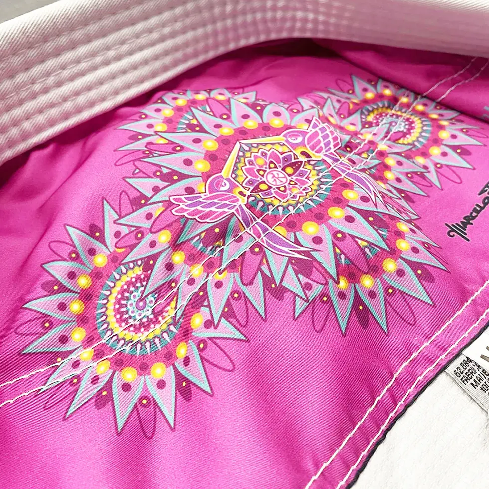 Thumbnail: The Humming Bird Women's Kimono (Gi) - White