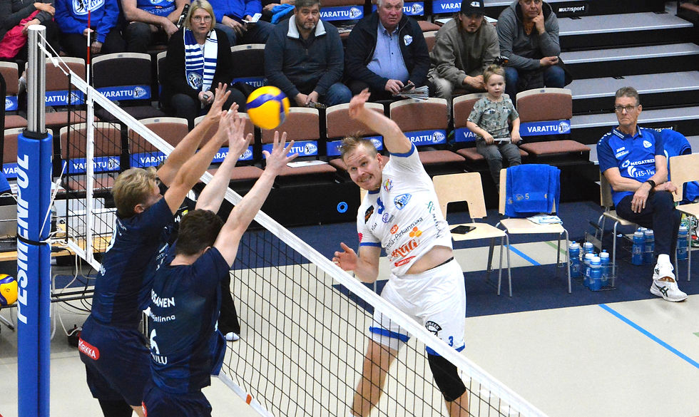 Akaa-Volley haki täydet sarjapisteet Kuopiosta