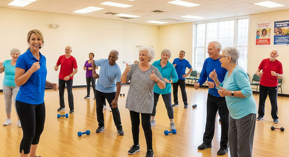 Adultos mayores activos