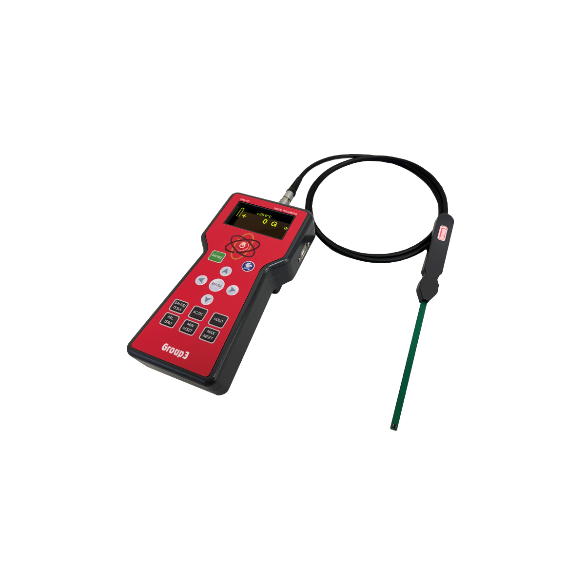 HTM-121 Handheld Teslameter with HHP-101 Hall Effect Probe