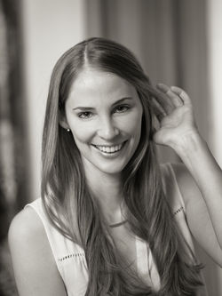 Fotoshooting-portrait-frau-schwarzweiß