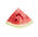 sliced watermelon on white background_ed