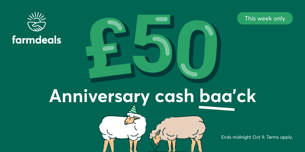 We are two years old and we want to give you £50