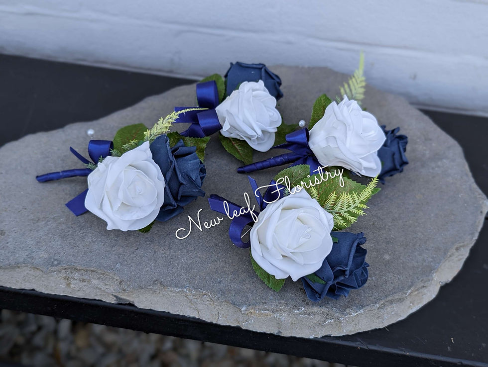 Faux Flower wedding florals