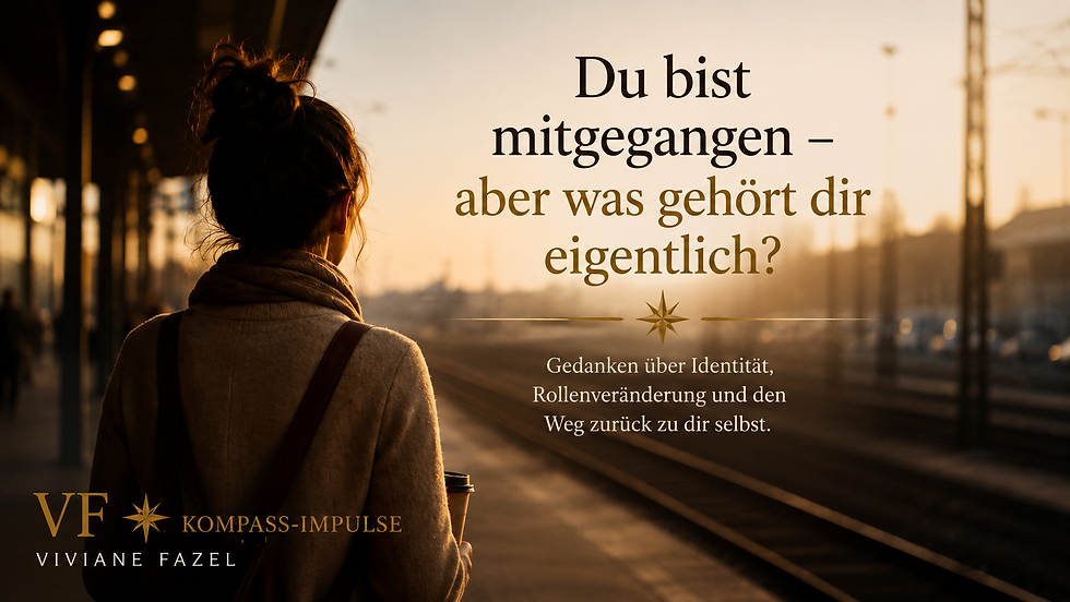 Du  bist mitgegangen. Aber was gehört dir eigentlich?