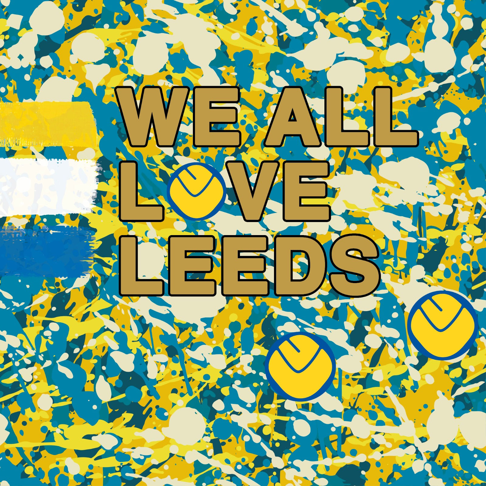 STONE ROSES LEEDS PRINT- unframed