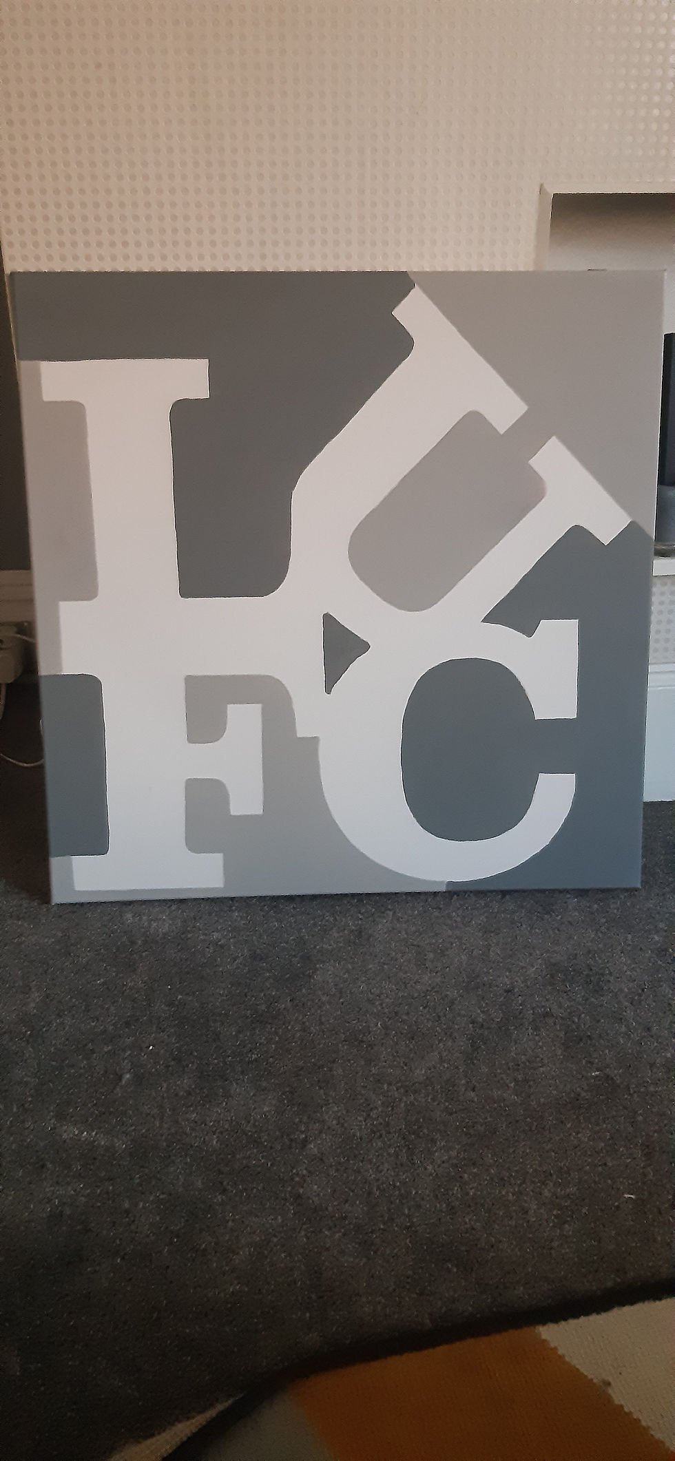 Thumbnail: LUFC handpainted original canvas