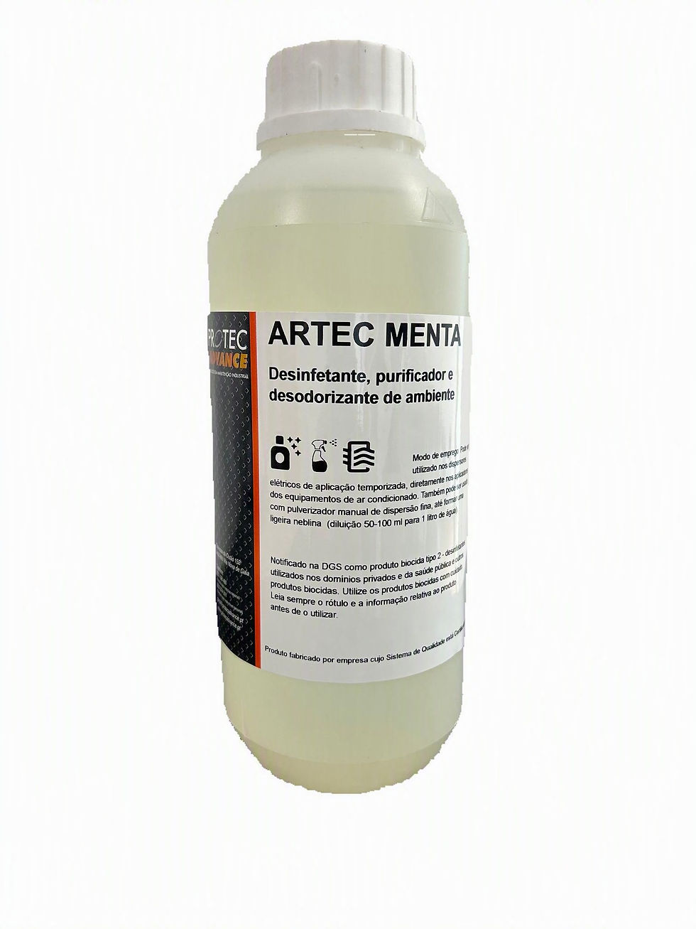 Miniatura: ARTEC MENTA - Desinfetante, purificador e desodorizante de ambiente