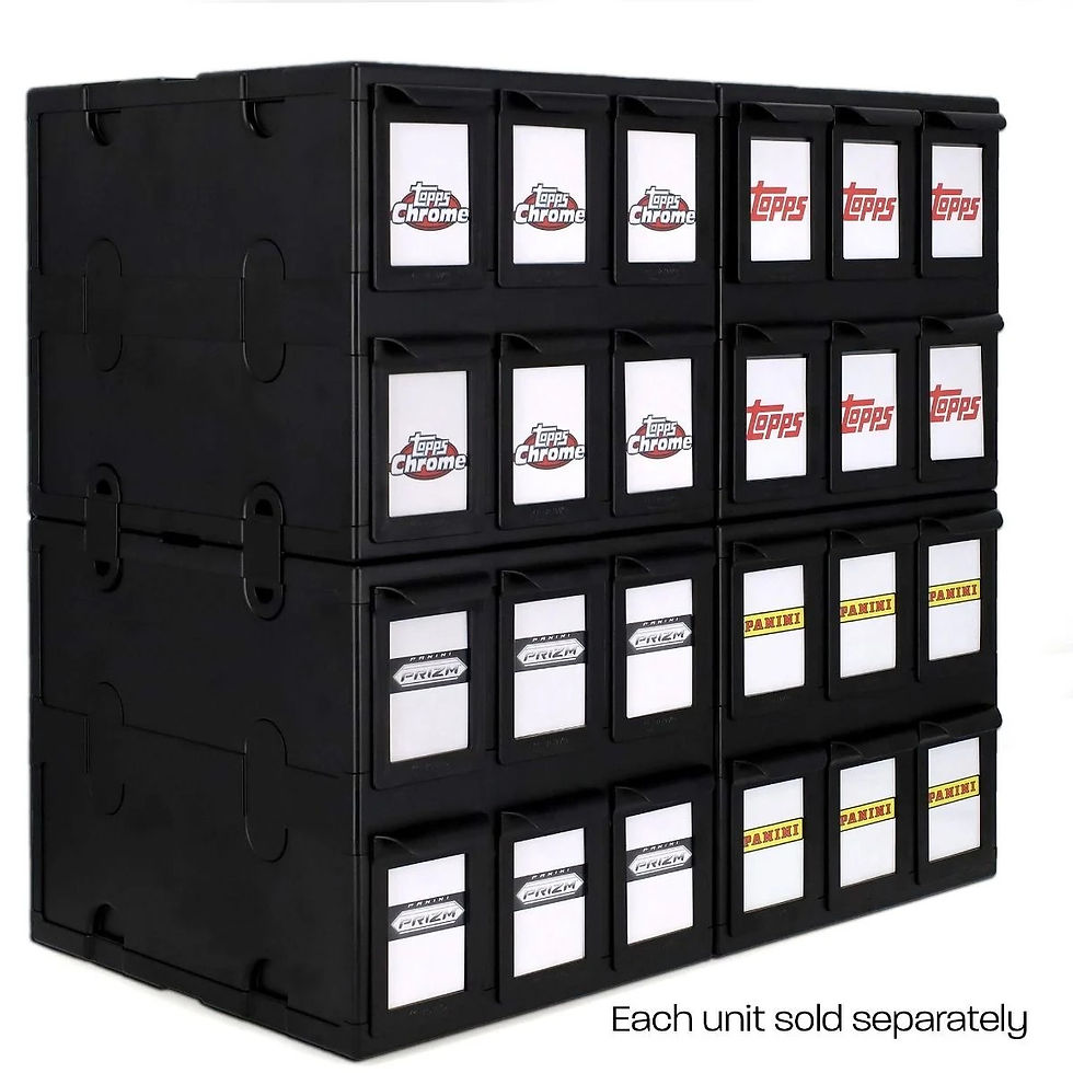 Thumbnail: 6 Drawer Card Catalog-Black