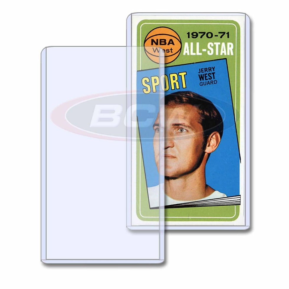 Combo Pack Tall Trading Card Toploaders & Tall Sleeves