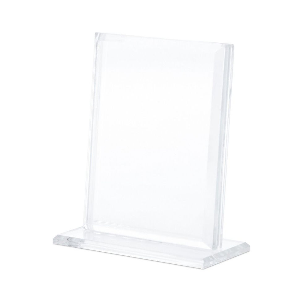 Thumbnail: Acrylic Card Stand-Vertical Display