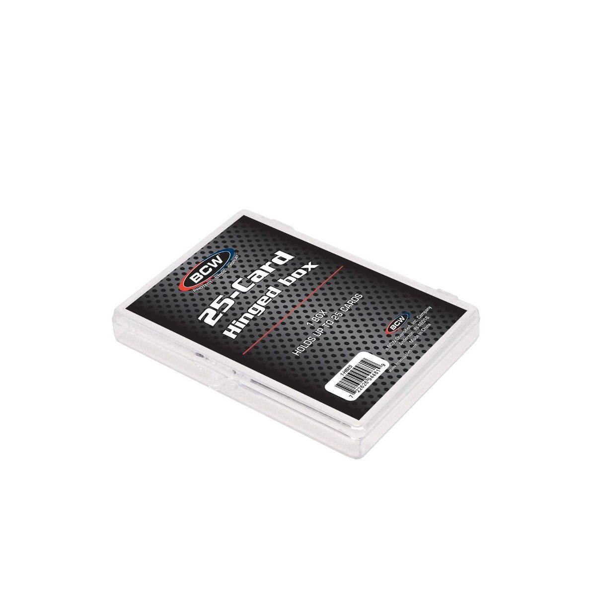 Hinged Trading Card Box - 25 Count- 2 Pack