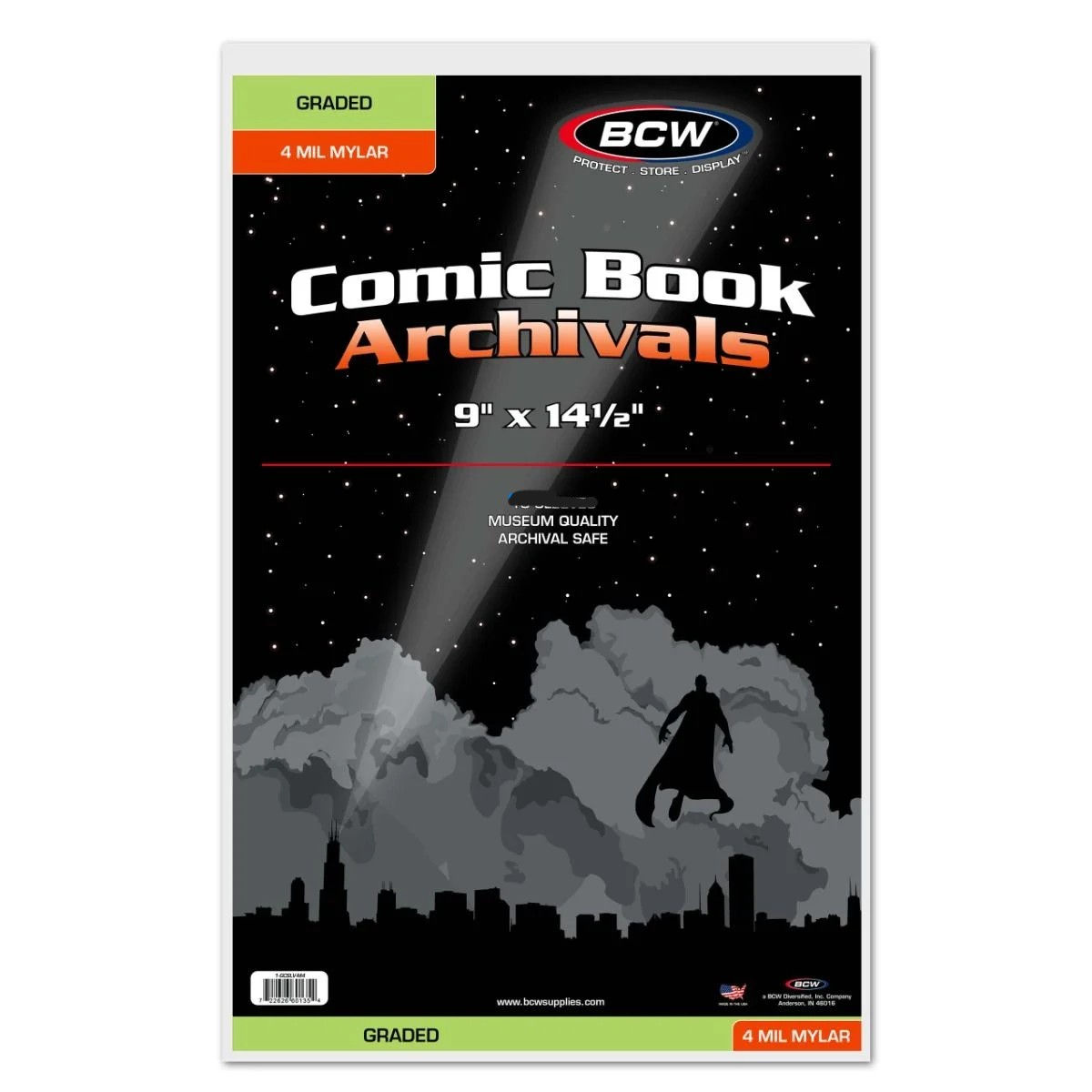 Graded Comic Bag-Mylar 4mm