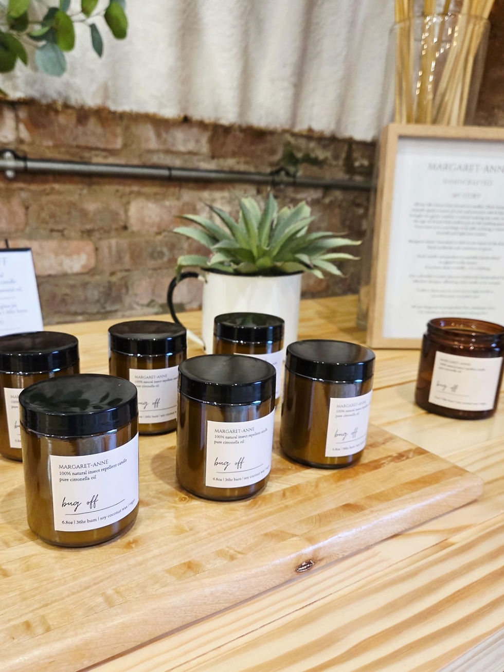 Local Candle Gifts The Old Mushroom Farm