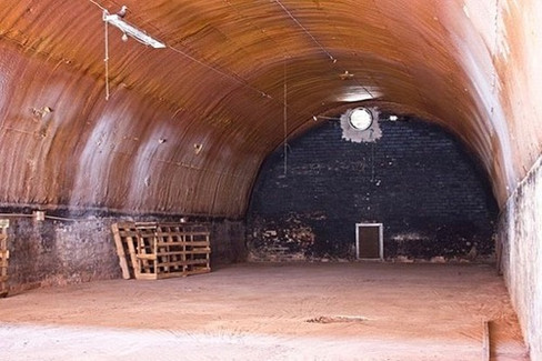 The Old Mushroom Farm Tunnels being renovated