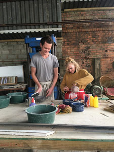 small factory space available in tourist hub at The Old Mushroom Farm