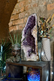 Unique Decor Cosmic Crystal Shop at The Old Mushroom Farm Howick