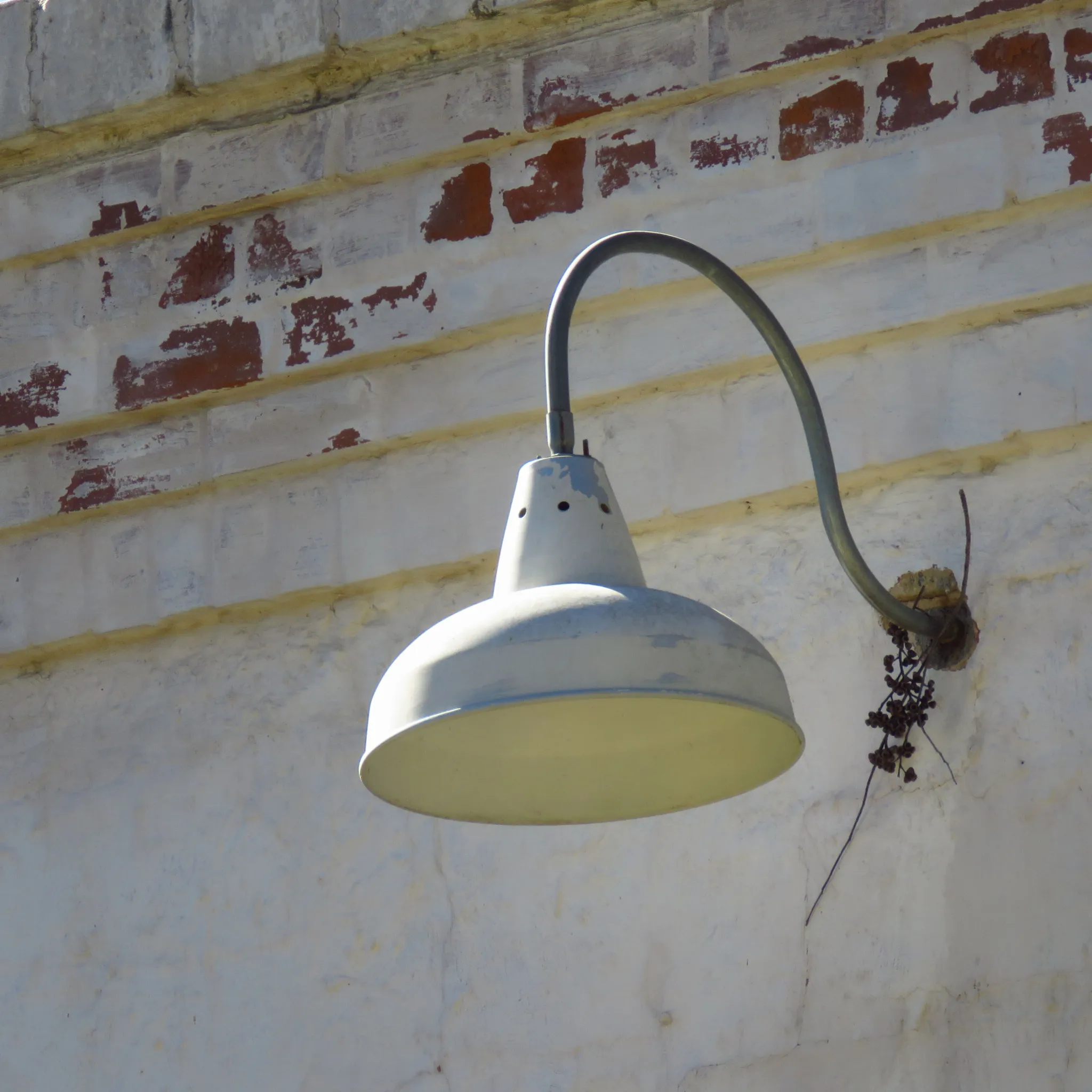 Industrial Style Architecture, steel light at The Old Mushroom Farm, KZN, Midlands