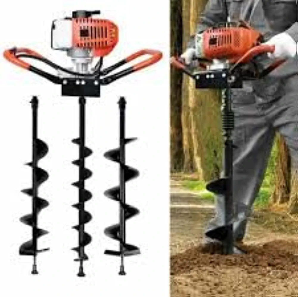 Earth auger sale machine with wheels