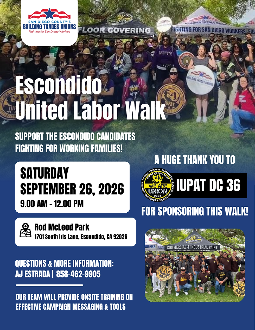 Escondido United Labor Walk