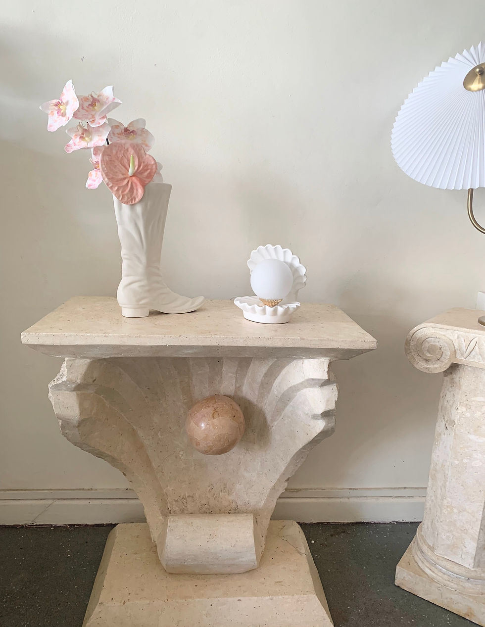 Thumbnail: cowboy boot vase