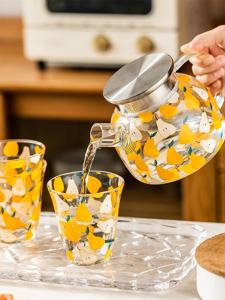Thumbnail: pear tea set