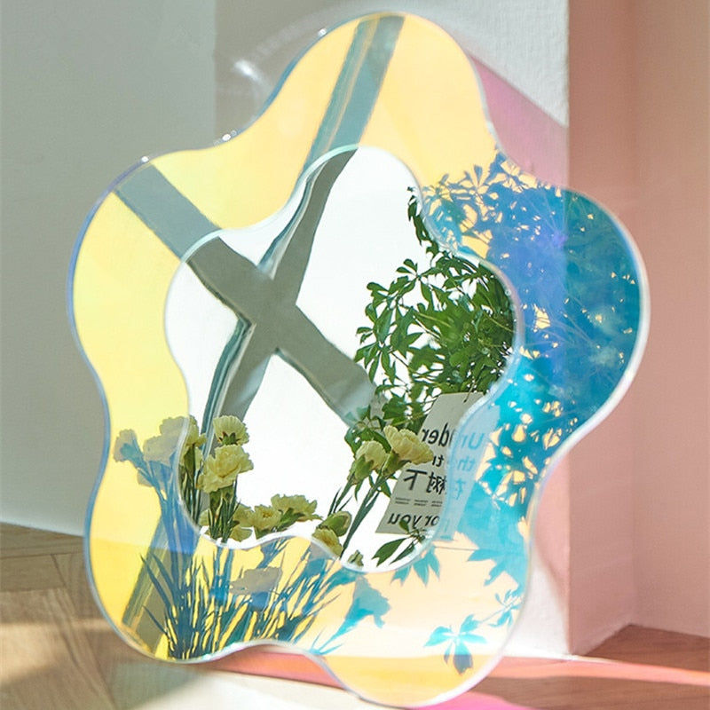 Thumbnail: iridescent acrylic abstract mirrors