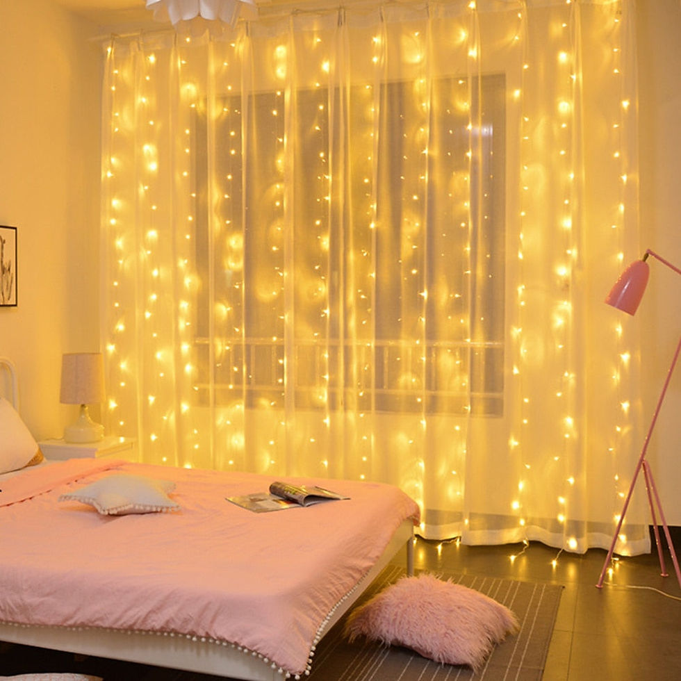 Thumbnail: curtain fairy lights