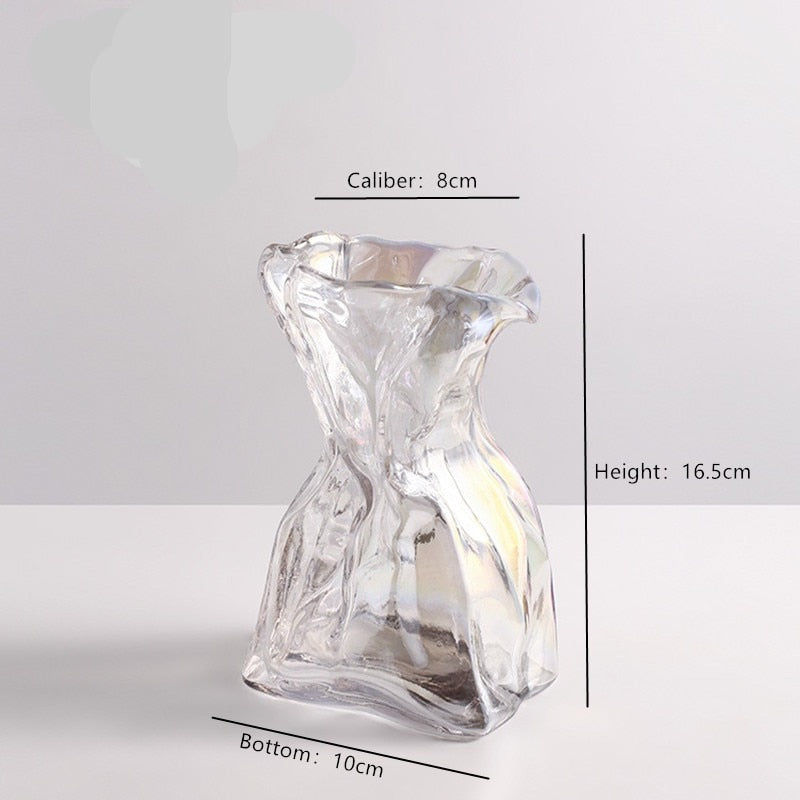 Thumbnail: abstract pearl glass vases