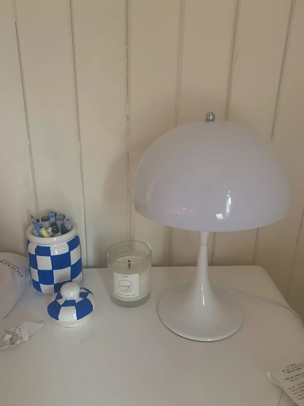 Thumbnail: scandi contemporary dome floor and table lamp