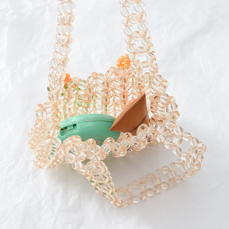 Thumbnail: fruity beaded bag