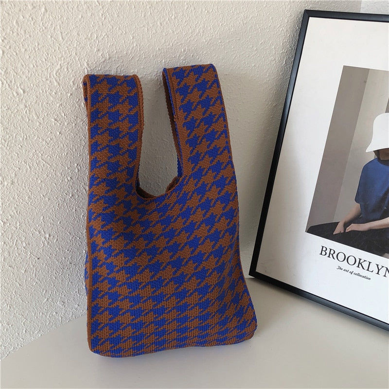 Thumbnail: checkered button bag