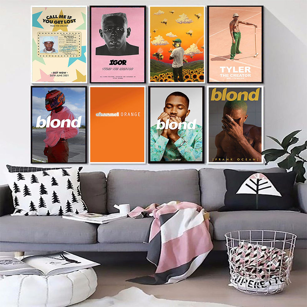 Thumbnail: tyler the creator + frank blonde prints