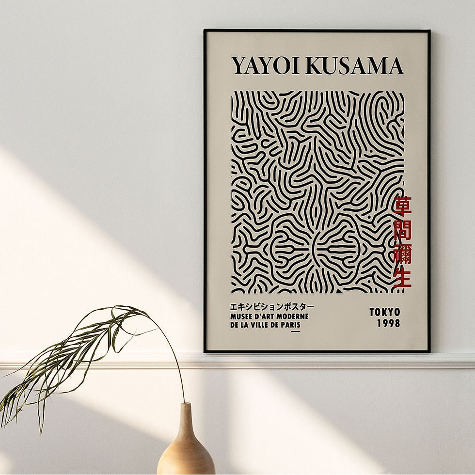 Thumbnail: yayoi kusama prints