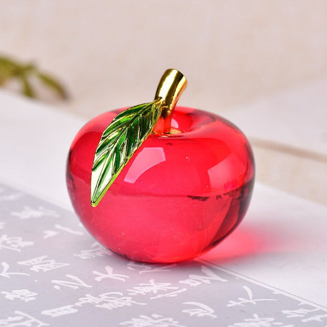 Thumbnail: glass apple ornament