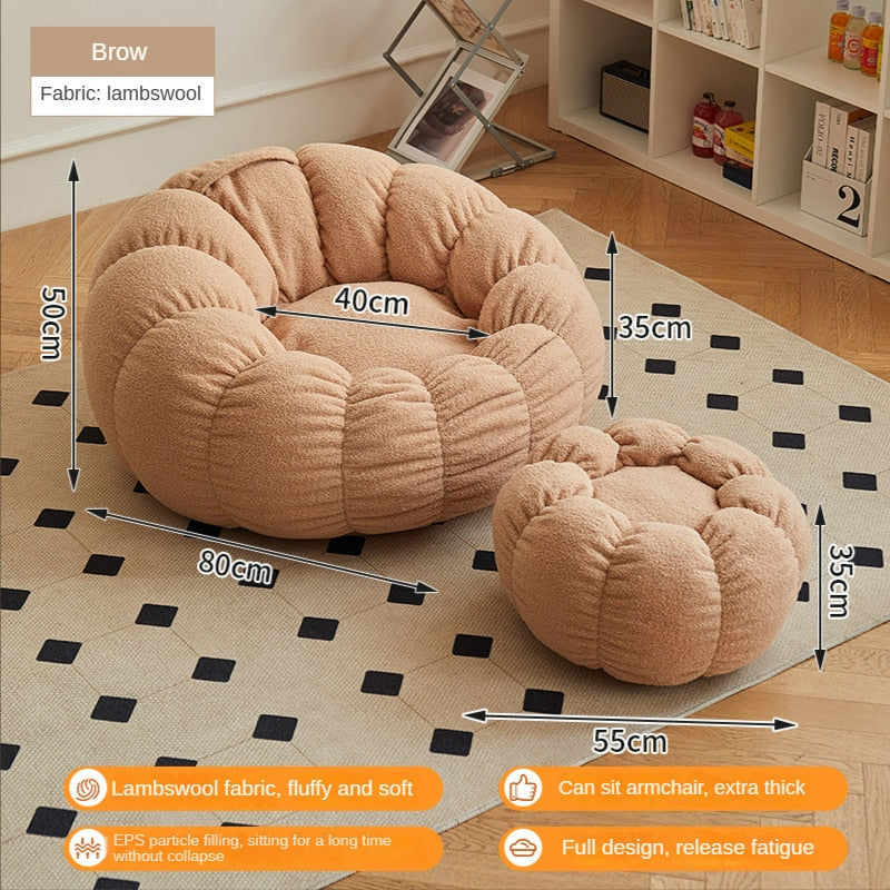 Thumbnail: flower cloud bean bag