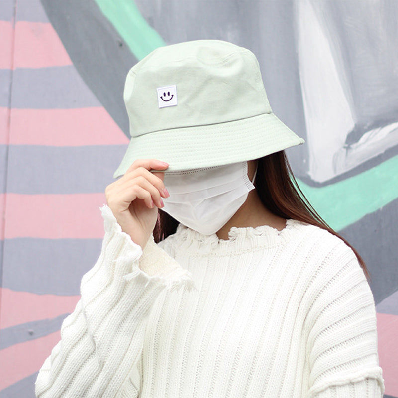 Thumbnail: smiley bucket hat