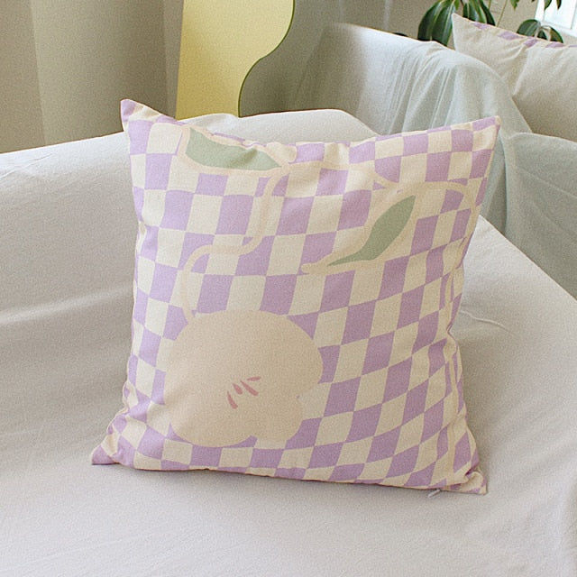 Thumbnail: cottage grid pillows
