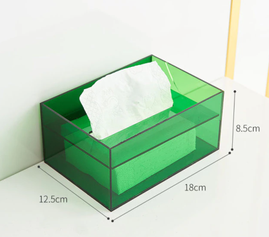 Thumbnail: acrylic translucent tissue box