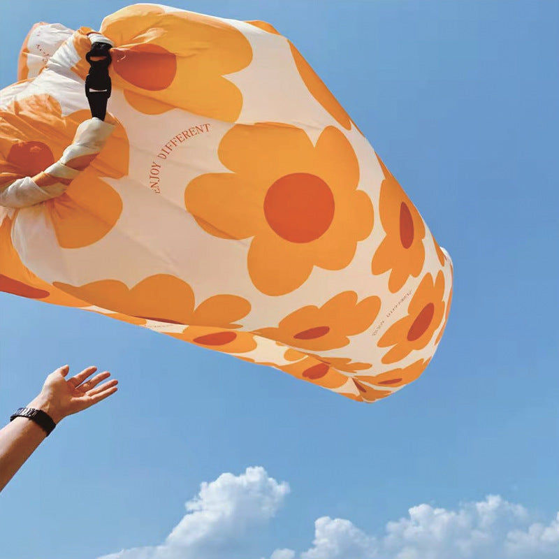 Thumbnail: daisy puff airbed