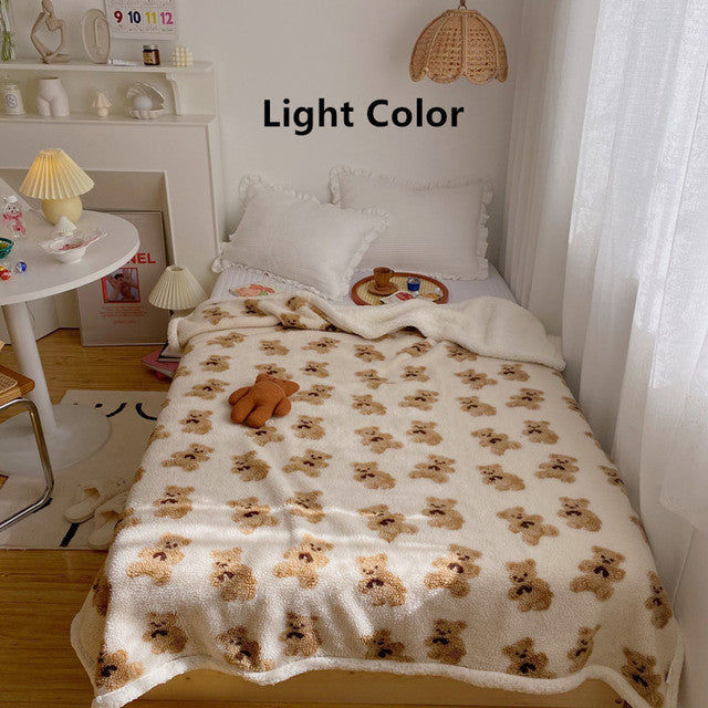 Thumbnail: the cutest teddy blanket of all time allow your inner child!