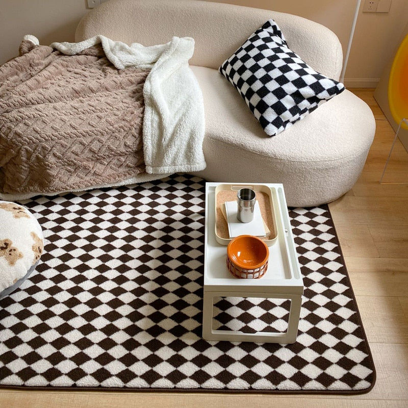 Thumbnail: large checkered rugs