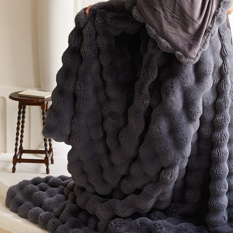 Thumbnail: bubble waffle blanket + cushions