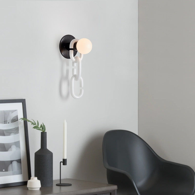Thumbnail: chainlink pendant light