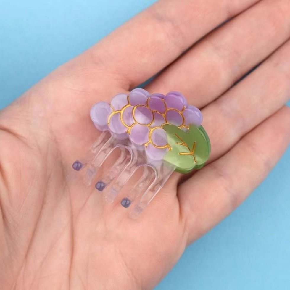 Thumbnail: fruit salad hair clips