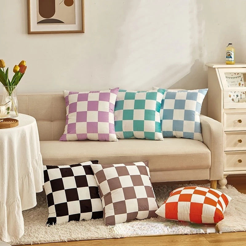 Thumbnail: checkered cushions