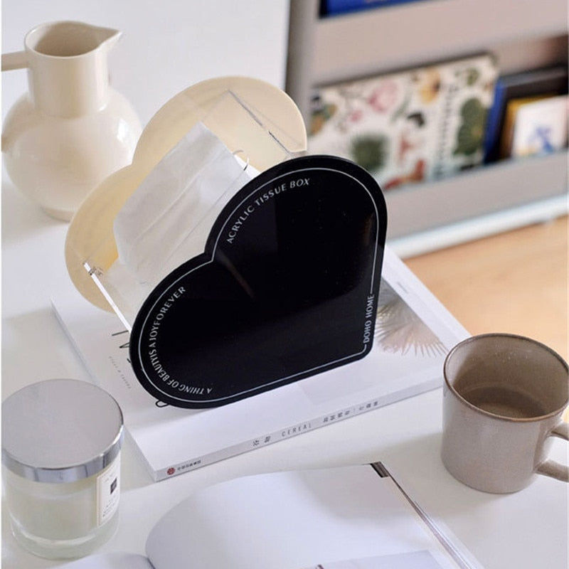 Thumbnail: monochrome heart tissue box
